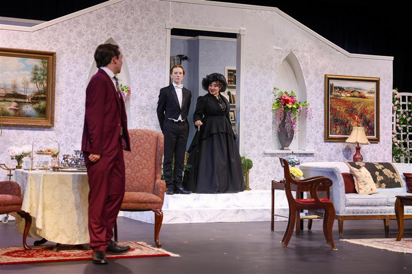 Centennial High students act onstage